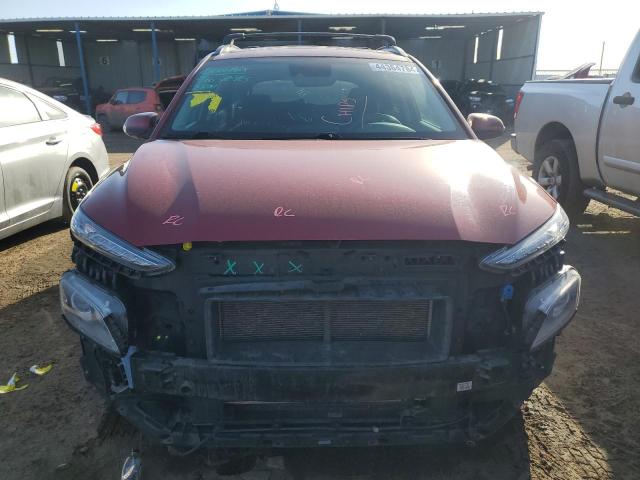 KM8K6CAA8LU523694 - 2020 HYUNDAI KONA SEL PLUS RED photo 5