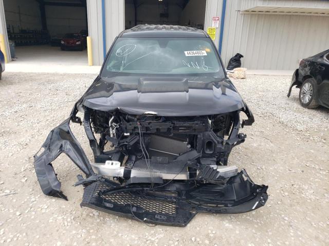 1FM5K8AB9MGA46952 - 2021 FORD EXPLORER POLICE INTERCEPTOR BLACK photo 5