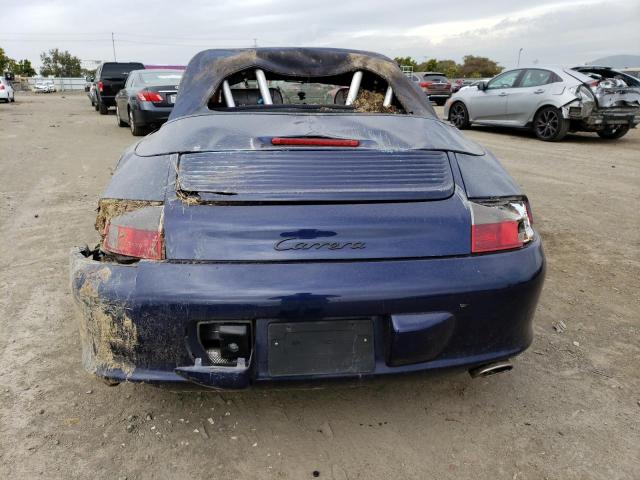 WP0CA29952S651008 - 2002 PORSCHE 911 CARRERA 2 BLUE photo 6