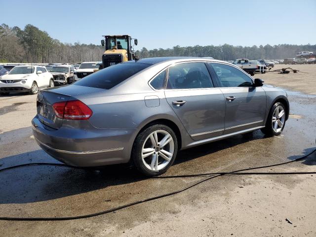 1VWCN7A38EC115447 - 2014 VOLKSWAGEN PASSAT SEL GRAY photo 3