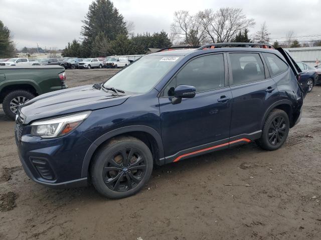 JF2SKAPC4KH515842 - 2019 SUBARU FORESTER SPORT BLUE photo 1