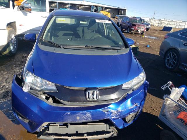 3HGGK5G58FM743794 - 2015 HONDA FIT LX BLUE photo 5