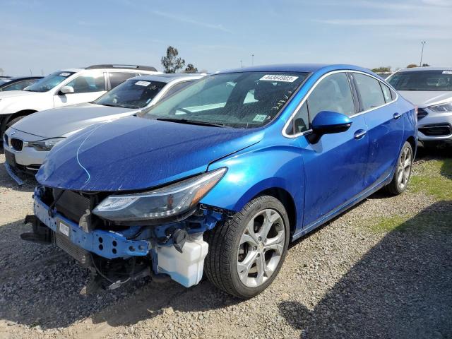 1G1BF5SM2H7114436 - 2017 CHEVROLET CRUZE PREMIER BLUE photo 1