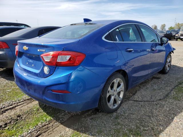 1G1BF5SM2H7114436 - 2017 CHEVROLET CRUZE PREMIER BLUE photo 3