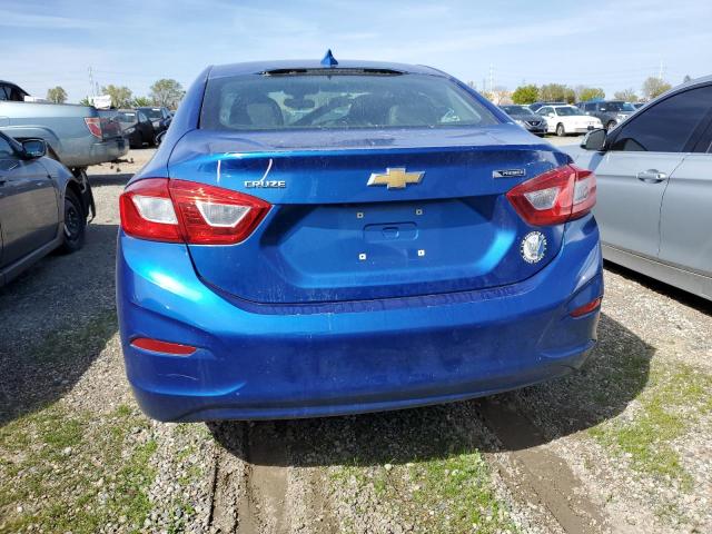 1G1BF5SM2H7114436 - 2017 CHEVROLET CRUZE PREMIER BLUE photo 6