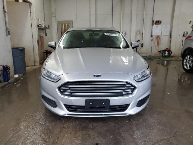 3FA6P0G72FR275182 - 2015 FORD FUSION S SILVER photo 5