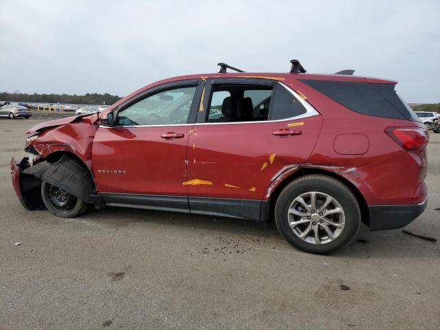 3GNAXUEV7KL329013 - 2019 CHEVROLET EQUINOX LT RED photo 2