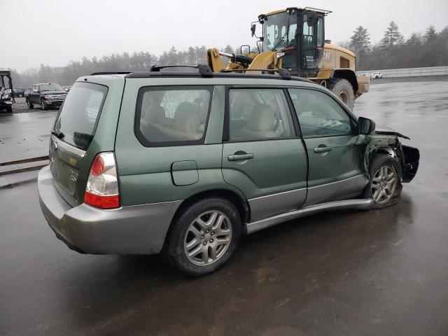 JF1SG67667H729025 - 2007 SUBARU FORESTER 2.5X LL BEAN GREEN photo 3