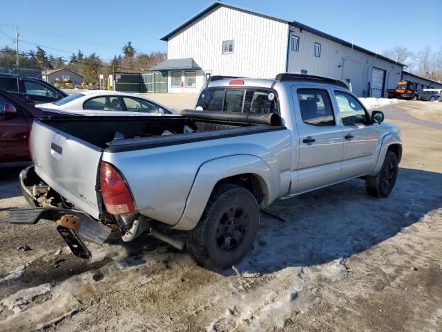 5TEMU52N57Z431181 - 2007 TOYOTA TACOMA DOUBLE CAB LONG BED SILVER photo 3