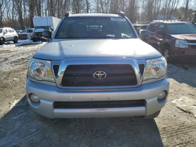 5TEMU52N57Z431181 - 2007 TOYOTA TACOMA DOUBLE CAB LONG BED SILVER photo 5