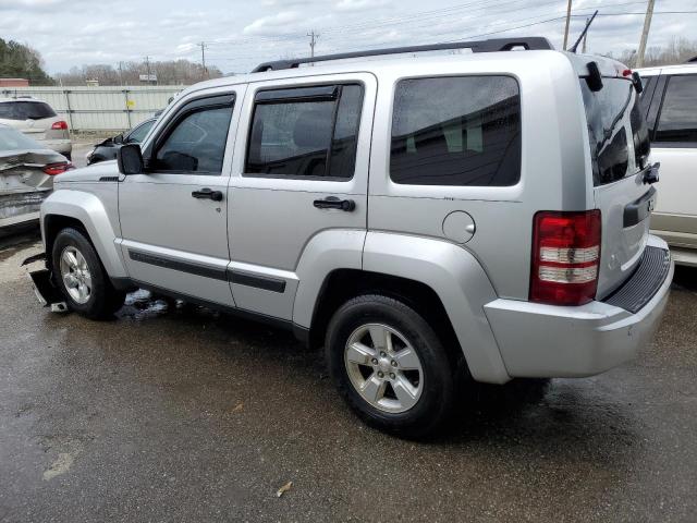 1J4PP2GK1BW595237 - 2011 JEEP LIBERTY SPORT SILVER photo 2