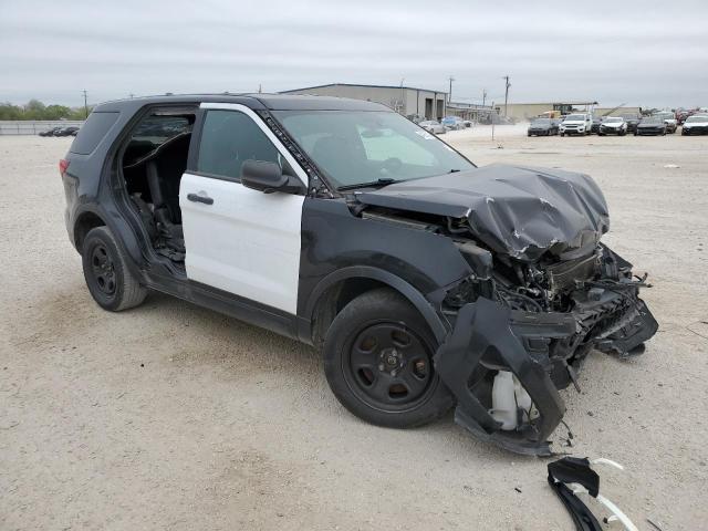1FM5K8AR2KGA52909 - 2019 FORD EXPLORER POLICE INTERCEPTOR TWO TONE photo 4