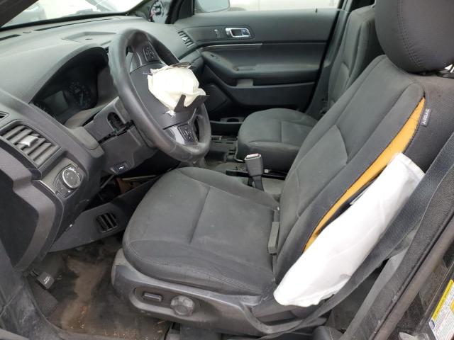 1FM5K8AR2KGA52909 - 2019 FORD EXPLORER POLICE INTERCEPTOR TWO TONE photo 7