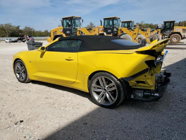 1G1FB3DS9H0146239 - 2017 CHEVROLET CAMARO LT YELLOW photo 2