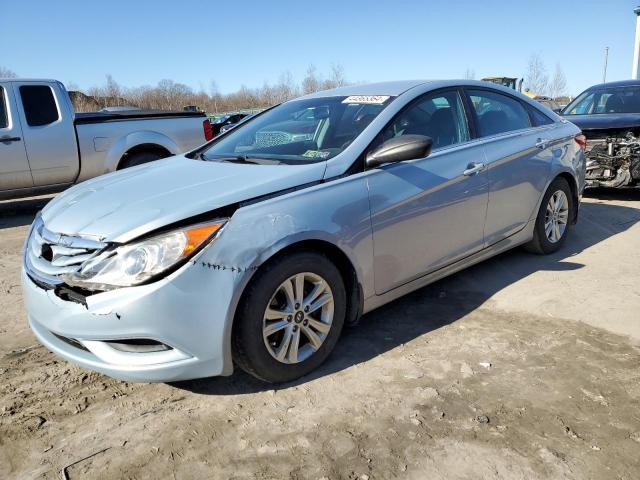 5NPEB4AC1DH712896 - 2013 HYUNDAI SONATA GLS BLUE photo 1