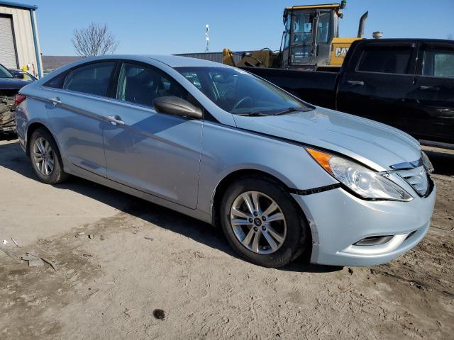 5NPEB4AC1DH712896 - 2013 HYUNDAI SONATA GLS BLUE photo 4