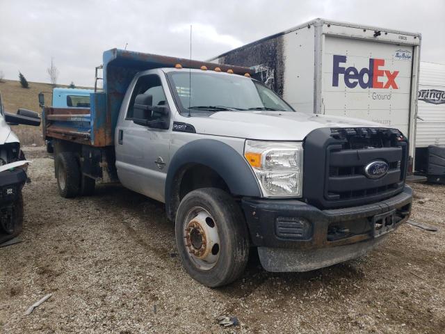 1FDUF4GT0CEB67968 - 2012 FORD F450 SUPER DUTY SILVER photo 4