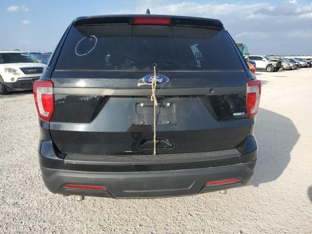1FM5K8AR4KGA52961 - 2019 FORD EXPLORER POLICE INTERCEPTOR BLACK photo 6