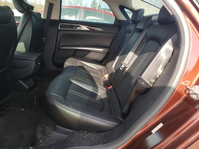 3LN6L2G93GR610756 - 2016 LINCOLN MKZ BROWN photo 10