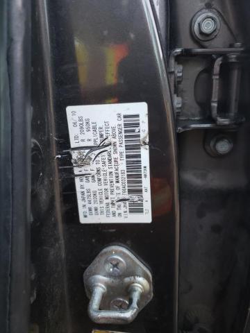 JH4CU2F66AC032183 - 2010 ACURA TSX BLACK photo 12