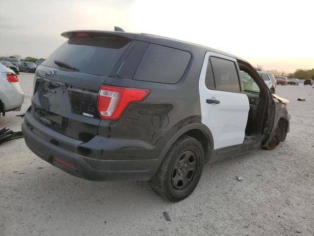 1FM5K8ARXKGA52902 - 2019 FORD EXPLORER POLICE INTERCEPTOR TWO TONE photo 3