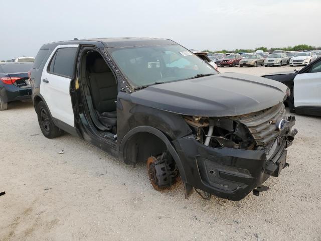 1FM5K8ARXKGA52902 - 2019 FORD EXPLORER POLICE INTERCEPTOR TWO TONE photo 4