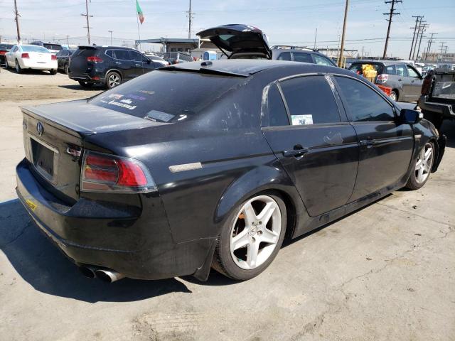 19UUA76517A042936 - 2007 ACURA TL TYPE S BLACK photo 3