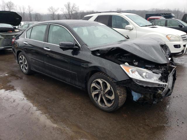 1HGCR3F86HA011285 - 2017 HONDA ACCORD EXL BLACK photo 4