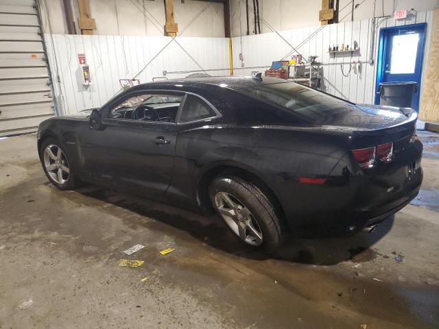 2G1FC1E31C9184524 - 2012 CHEVROLET CAMARO LT BLACK photo 2