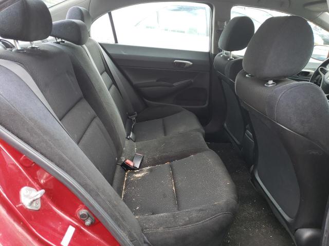 2HGFA16649H324622 - 2009 HONDA CIVIC LX-S Բորդո լուսանկար 10