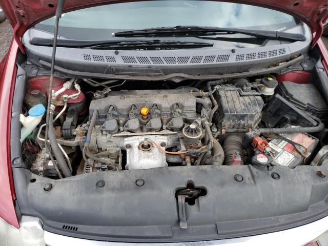 2HGFA16649H324622 - 2009 HONDA CIVIC LX-S Բորդո լուսանկար 11