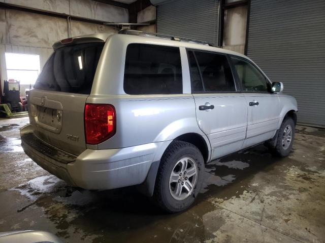 2HKYF18444H610524 - 2004 HONDA PILOT EX SILVER photo 3