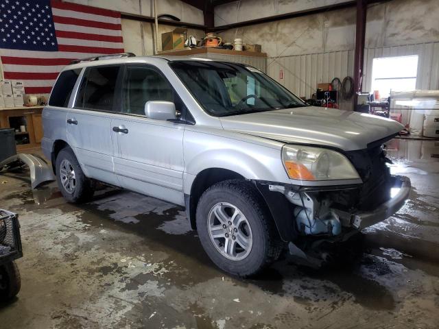 2HKYF18444H610524 - 2004 HONDA PILOT EX SILVER photo 4