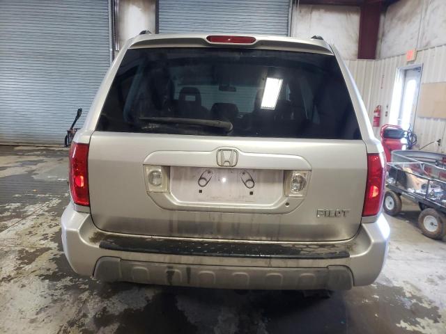 2HKYF18444H610524 - 2004 HONDA PILOT EX SILVER photo 6