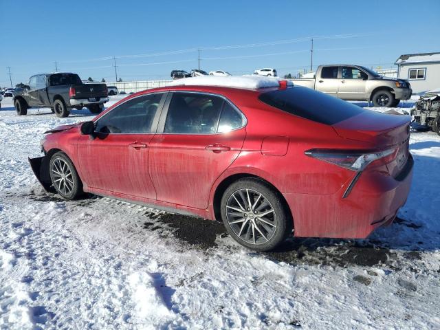4T1G11BK5PU075663 - 2023 TOYOTA CAMRY SE NIGHT SHADE RED photo 2