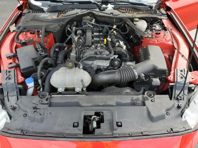 1FATP8UH3N5124254 - 2022 FORD MUSTANG RED photo 11