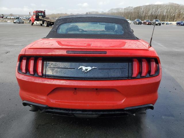 1FATP8UH3N5124254 - 2022 FORD MUSTANG RED photo 6