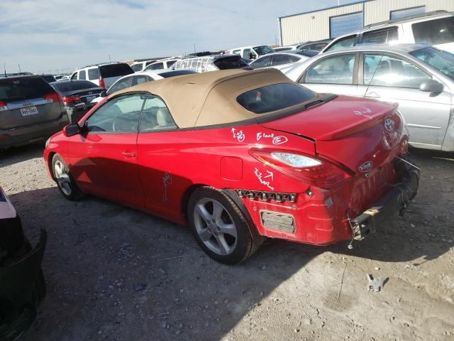 4T1FA38P88U155132 - 2008 TOYOTA CAMRY SOLA SE RED photo 2