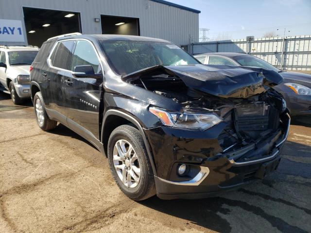 1GNEVGKW4KJ102813 - 2019 CHEVROLET TRAVERSE LT BLACK photo 4