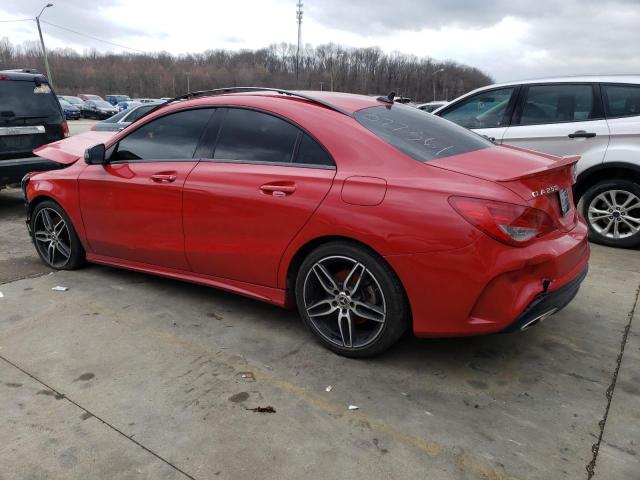 WDDSJ4EB3KN753640 - 2019 MERCEDES-BENZ CLA 250 RED photo 2