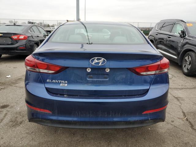 5NPD74LF3JH350036 - 2018 HYUNDAI ELANTRA SE BLUE photo 6