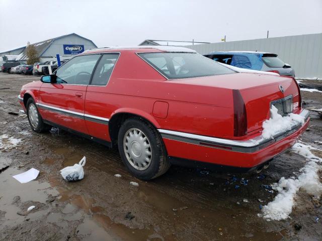 1G6EL13BXNU603959 - 1992 CADILLAC ELDORADO RED photo 2