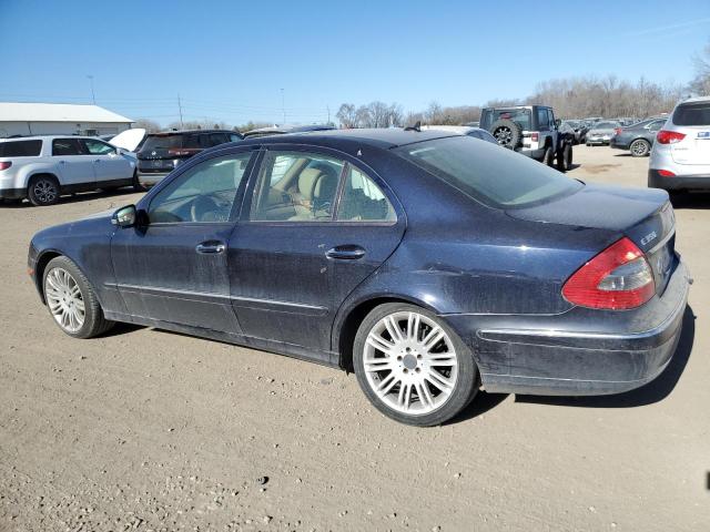 WDBUF87X78B239450 - 2008 MERCEDES-BENZ E 350 4MATIC BLUE photo 2