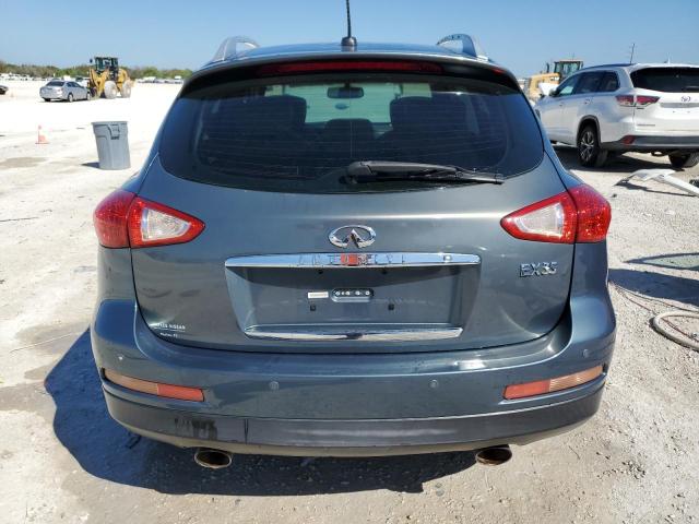 JNKAJ09E18M304392 - 2008 INFINITI EX35 BASE BLUE photo 6