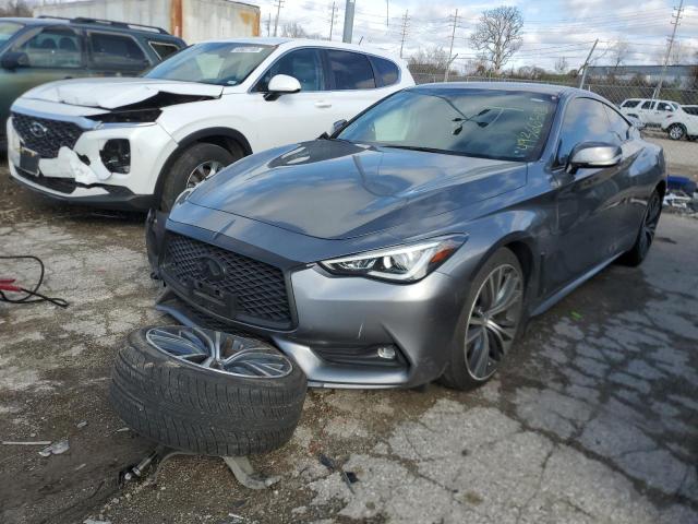 JN1EV7EL5HM553253 - 2017 INFINITI Q60 PREMIUM SILVER photo 1