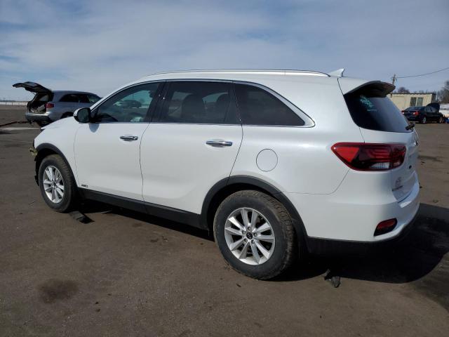 5XYPGDA31KG574792 - 2019 KIA SORENTO L WHITE photo 2