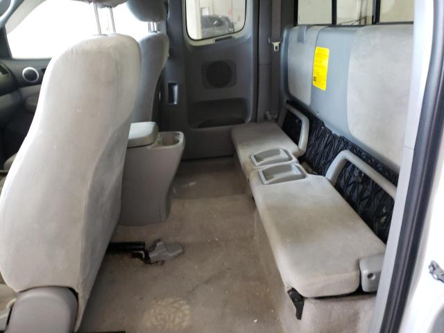 5TEUX42N08Z553840 - 2008 TOYOTA TACOMA ACCESS CAB ვერცხლისფერი ფოტო 10