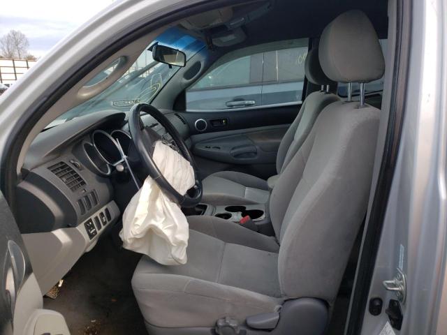 5TEUX42N08Z553840 - 2008 TOYOTA TACOMA ACCESS CAB ვერცხლისფერი ფოტო 7