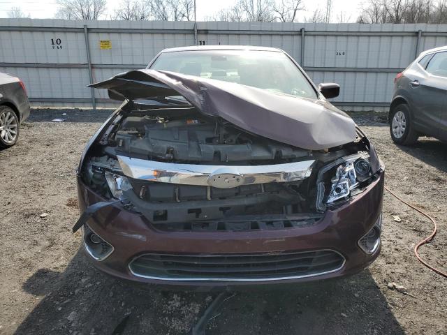 3FAHP0JA7BR217057 - 2011 FORD FUSION SEL BURGUNDY photo 5