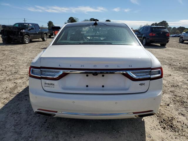 1LN6L9RP5K5602867 - 2019 LINCOLN CONTINENTA RESERVE WHITE photo 6